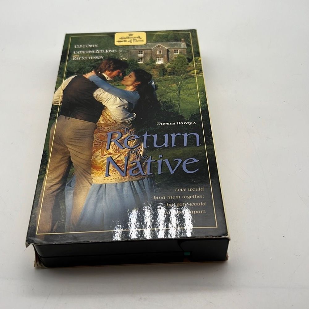 The Return of the Native 1994 Hallmark VHS Tape Clive Owen, Catherine Zeta-Jones